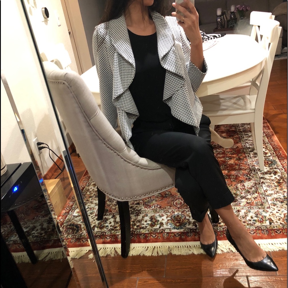 Calvin Klein Black & White Blazer